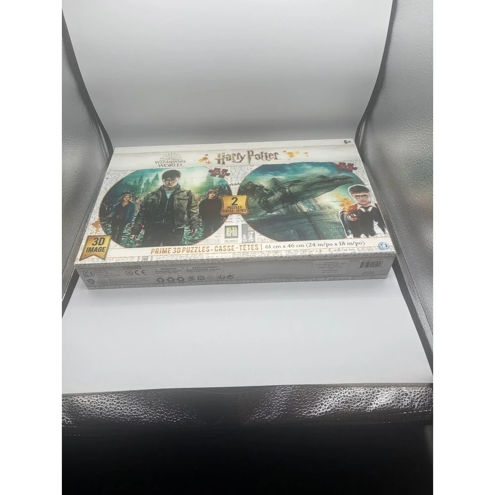 Harry Potter Wizarding World Prime 3D Puzzles 2-Pack 500 Pieces‎ Each New